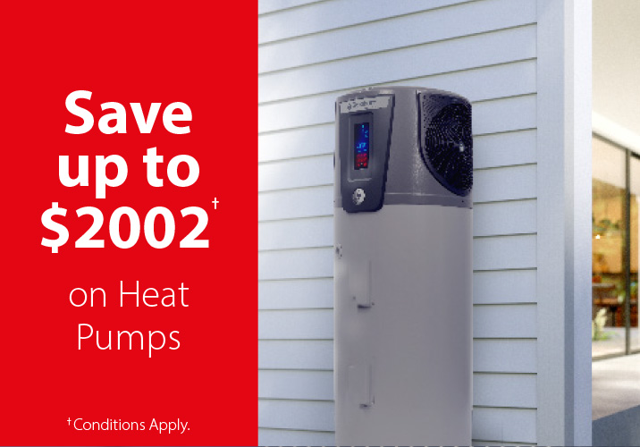 Generous incentives for Heat Pump Hot Water Systems available via the NSW Government's energy savings scheme